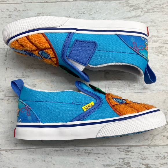 Vans SpongeBob slip-on Velcro Toddler sneakers - Picture 13 of 17